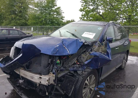 2017 Nissan Pathfinder Sl from USA, damaged, VIN 5N1DR2MM9HC660060